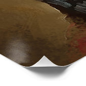 Natal Astronauta Perfect Poster (Hoek)