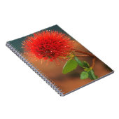 Natal botpenseel (Greyia Sutherlandii) Bloem Notitieboek (Rechterzijde)