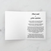 Natale Befana - Buon/Verklaring van La Feestdagen Kaart (Binnen)