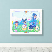 Natali Koromoto Canvas Afdruk (Insitu (Houten vloer))