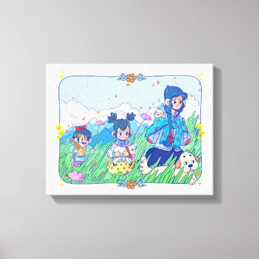 Natali Koromoto Canvas Afdruk (Voorkant)