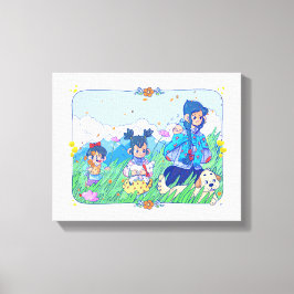 Natali Koromoto Canvas Afdruk