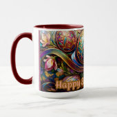 NATALIA ~ EASTER MUG ~ Flowers Eggs~  Mok (Links)