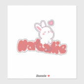 Natalie Bunny Sticker (Vel)