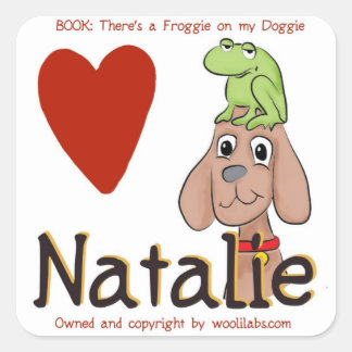 Natalie Froggie op Doggie Stickers