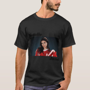 Natalie jane muziek album cover art typografie t-shirt