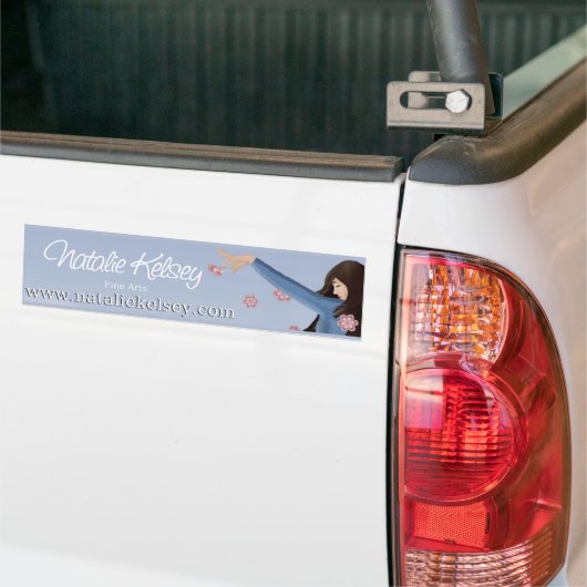 Natalie Kelsey Fine Arts Bumpersticker (Op Truck)