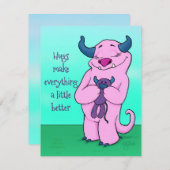 Natalie, papieren Ornament Kaart (Voorkant / Achterkant)