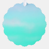 Natalie, papieren Ornament Kaart (Achterkant)