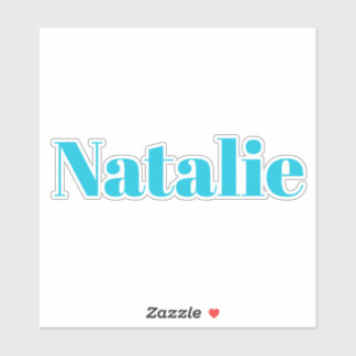 Natalie Sticker