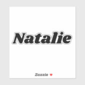 Natalie Sticker (Vel)