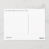 Natalie the Monster, briefkaart (Achterkant)