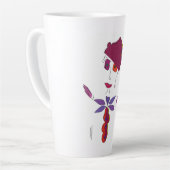 'Natalie' - Verlies nooit het zicht latte Mok (Linkerhoek)