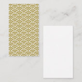 NATANEYU 117 Seigaiha Waves - Energetic Ver. Visitekaartje (Voorkant / Achterkant)