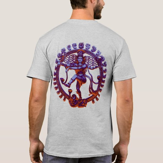 Nataraj Shiva dansend shirt (Achterkant)
