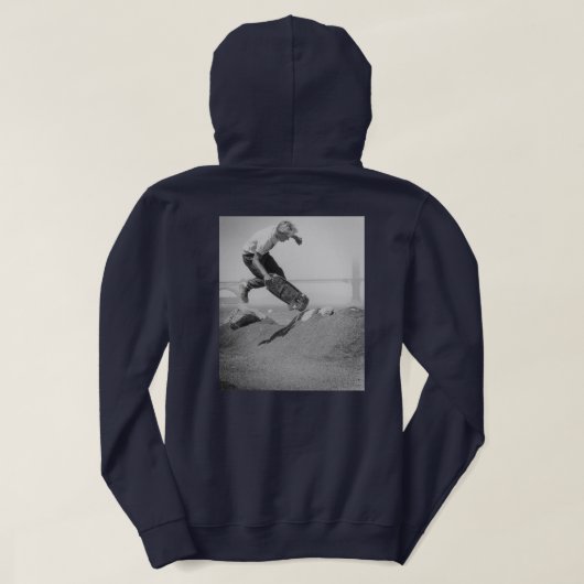 Natas op de SF Marina Hoodie (Design achterkant)