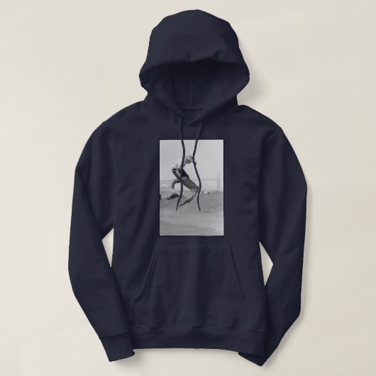 Natas op de SF Marina Hoodie (Design voorkant)