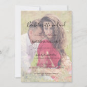 Natasha 2 Foto Bachelorette Weekend & Itinerary Kaart (Voorkant)