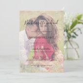 Natasha 2 Foto Bachelorette Weekend & Itinerary Kaart (Staand voorkant)