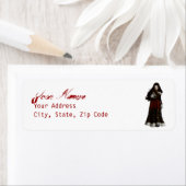 Natasha-adreslabel Etiket (Insitu)