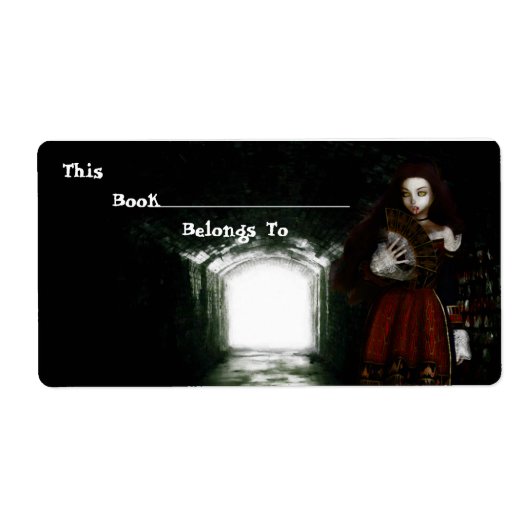 Natasha Bookplate Etiket (Voorkant)
