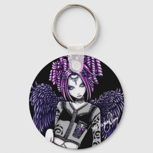 Natasha Gothic Tattoo Angel Sleutelhanger
