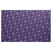 Natasha letter N monogram hart bloemen stof (Fat Quarter)