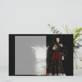 Natasha Lined Stationery Briefpapier (Staand voorkant)