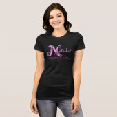 Natasha meisjes noemen monogram shirt (Voorkant volledig)