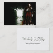 Natasha Mini Print Visitekaartje (Voorkant / Achterkant)