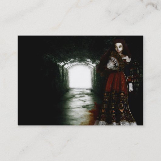 Natasha Mini Print Visitekaartje (Voorkant)