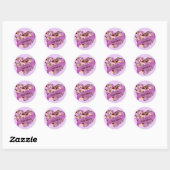 Natasha's Cupcakery Paarse Stickers (Vel)