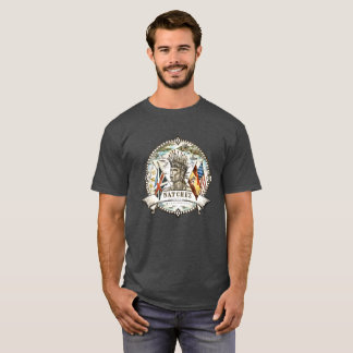 Natchez City Seal Mannen T-Shirt Color Logo