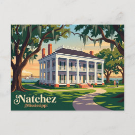 Natchez Mississippi Briefkaart