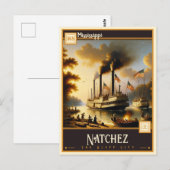 Natchez, Mississippi |  Briefkaart (Voorkant / Achterkant)