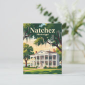 Natchez Mississippi Briefkaart (Staand voorkant)
