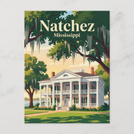 Natchez Mississippi Briefkaart
