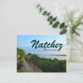 Natchez Mississippi, grote overstroming 2011, Briefkaart (Staand voorkant)