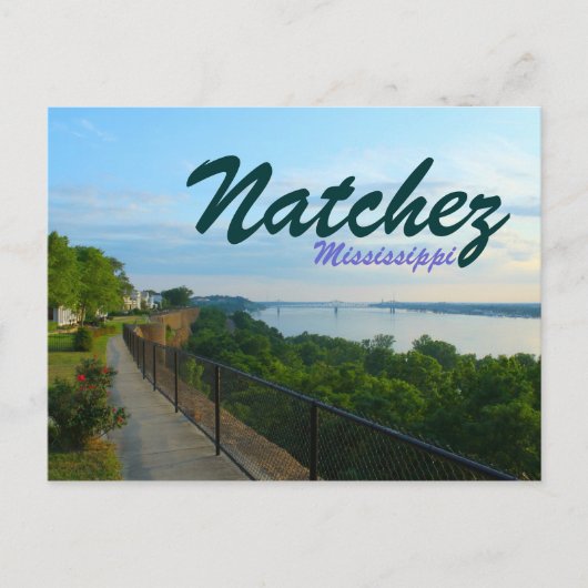 Natchez Mississippi, grote overstroming 2011, Briefkaart (Voorkant)