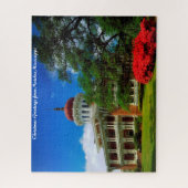 Natchez Mississippi.Kerstgroeten Legpuzzel (Verticaal)