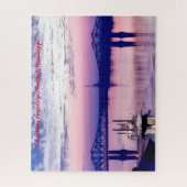 Natchez Mississippi Ribreedat. Legpuzzel (Verticaal)