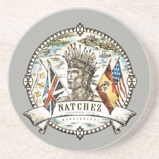 Natchez Seal Color Onderzetter (Voorkant)
