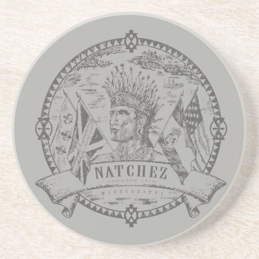 Natchez Seal Onderzetter (Voorkant)