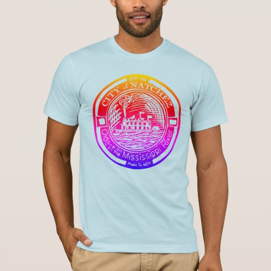 Natchez Sewer Hoesje Rainbow T-shirt (Voorkant)
