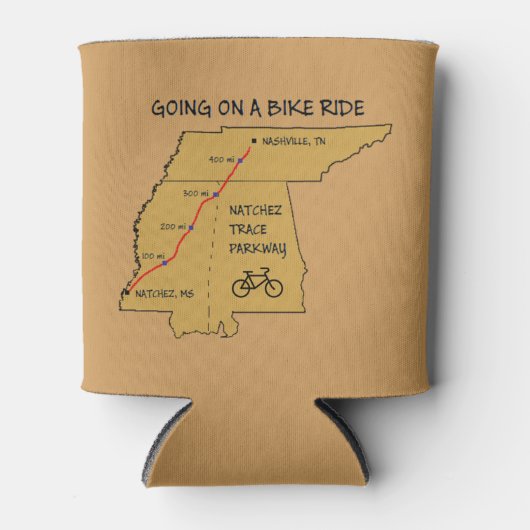 Natchez Trace Blikjeskoeler (Voorkant)