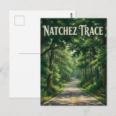 Natchez Trace Briefkaart (Voorkant / Achterkant)