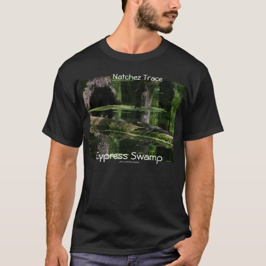 Natchez Trace Cypress Swamp T-shirt (Voorkant)