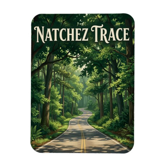 Natchez Trace Magneet (Verticaal)