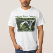 Natchez Trace Parkway Arch Bridge T-Shirt (Voorkant)