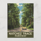 Natchez Trace Parkway Briefkaart (Voorkant)